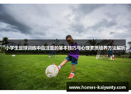 小学生足球训练中应注重的基本技巧与心理素质培养方法解析