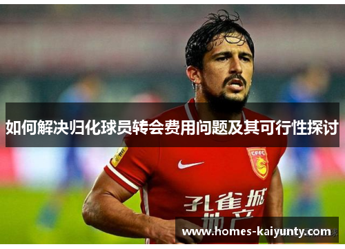 如何解决归化球员转会费用问题及其可行性探讨 如何解决归化球员转会费用问题及其可行性探讨